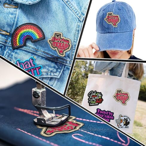 She's from Texas I Can Tell Patch 3 Inch Cowgirl Western Southern Girl Country Aesthetic Embroidered Patch Sew On Iron On for Backpack Jacket Hat Jeans DIY Accessories Gift for Men Women in Kuwait