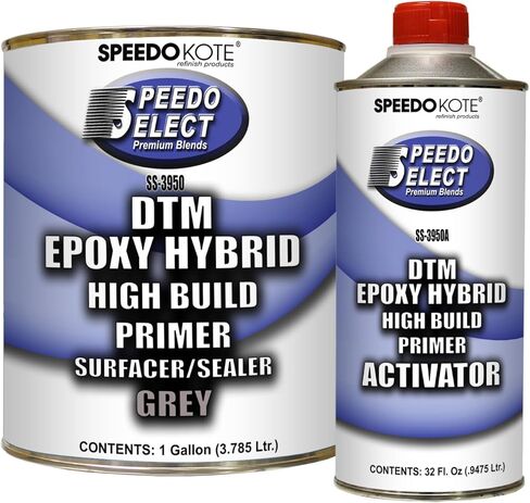 Speedokote DTM Epoxy Hybrid Hi-build Primer Surfacer Sealer Grey Gallon Kit, SS-3950/3950A in Kuwait