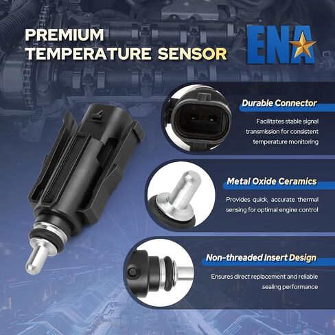 ENA Engine Coolant Temperature Sensor Compatible with BMW Toyota X5 X1 X2 X4 X6 X7 330i xDrive 530i xDrive Gran Coupe M3 M4 Z4 GR Supra 1.5L 2.0L 3.0L 6.6L l4 l6 V8 V12 2023 2024 2025 Replaces TX332 in Kuwait