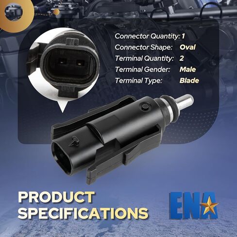 ENA Engine Coolant Temperature Sensor Compatible with BMW Toyota X5 X1 X2 X4 X6 X7 330i xDrive 530i xDrive Gran Coupe M3 M4 Z4 GR Supra 1.5L 2.0L 3.0L 6.6L l4 l6 V8 V12 2023 2024 2025 Replaces TX332 in Kuwait