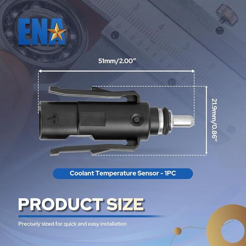 ENA Engine Coolant Temperature Sensor Compatible with BMW Toyota X5 X1 X2 X4 X6 X7 330i xDrive 530i xDrive Gran Coupe M3 M4 Z4 GR Supra 1.5L 2.0L 3.0L 6.6L l4 l6 V8 V12 2023 2024 2025 Replaces TX332 in Kuwait
