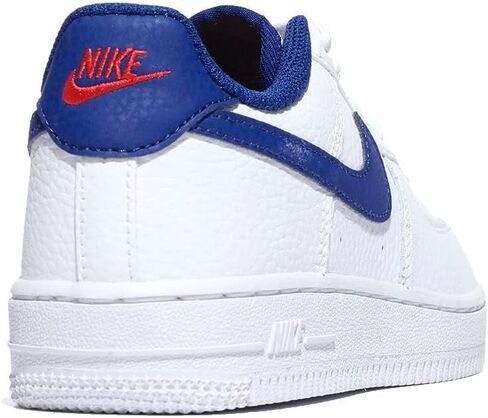 Nike Boy's Force 1 (Little Kid) White/Deep Royal Blue/University Red 13 Little Kid M in Saudi Arabia