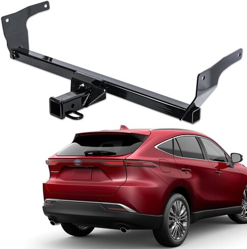 7422449188157 متوافق مع وصلة مقطورة استقبال 2021-2024 Toyota Venza Class 3 III باللون الأسود مقاس 2 بوصة in Kuwait