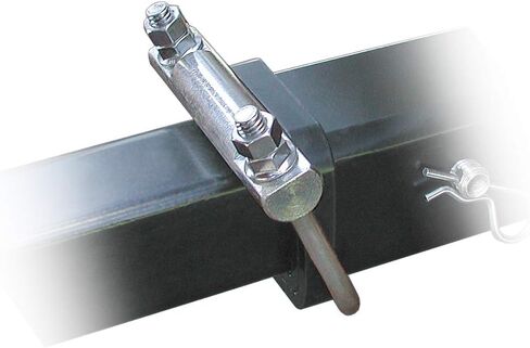 Roadmaster 061-125 Quiet Hitch Compatible with 1.25" Receivers on Bike, Ski, Surfboard, Motorcycle, Cargo & Tailgate Racks | Reduces Rattle & Movement for Quieter, More Secure Transport in Kuwait