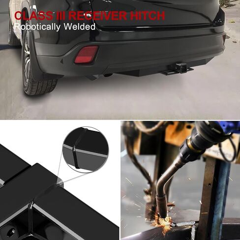 APS Rear Towing Hitch Receiver, Class 3 Trailer Hitch Compatible with Toyota Highlander 2014-2019 in Kuwait