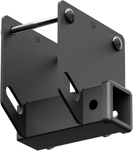 RV Bumper Tow Hitch, 2 inch Hitch Receiver Fits 4" x 4" Square Rear Beams, 3500 LBS Capacity Towing Trailer Adapter Openning for Bike Racks Cargo Carrier Camper RV Tire Carrier Ball Mounts in Kuwait