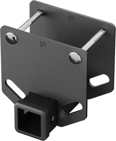 RV Bumper Tow Hitch, 2 inch Hitch Receiver Fits 4" x 4" Square Rear Beams, 3500 LBS Capacity Towing Trailer Adapter Openning for Bike Racks Cargo Carrier Camper RV Tire Carrier Ball Mounts in Kuwait