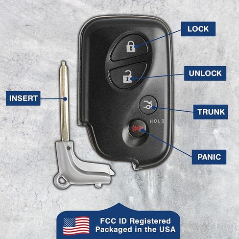 Keyless Option Remote Smart Key Fob for (HYQ14AEM) in Saudi Arabia