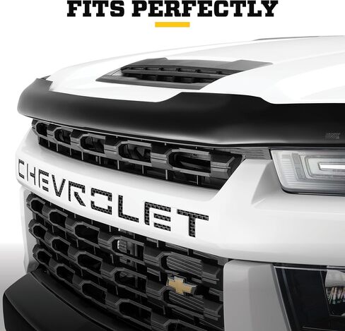 حامي غطاء محرك السيارة بطانات هاسكي | يناسب 2018-2024 Ford Expedition، High Profile/Bug Shield - قطعة واحدة، دخان | 2815224 in Kuwait