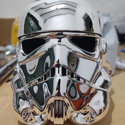 Professional Ceramic and Surface Chrome Mirror Effect and Metalizer Solution 125cc, Liquid Chrome Paint, Silver Mirror Paint for Metal, Covers 5 Square Meters in Saudi Arabia