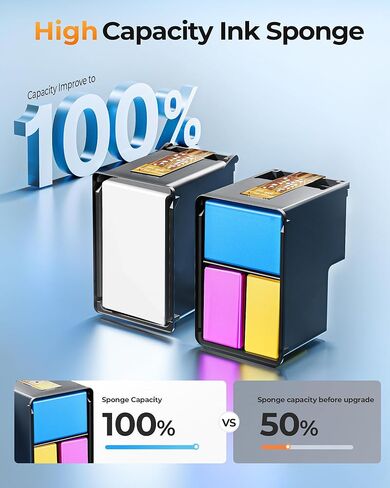 E-Z Ink 63XL Ink Cartridges Black and Color 3-Pack Replacement for HP Ink 63 for HP 63XL Ink Cartridge Combo Pack for Officejet 4650 3830 5255 5258 Envy 4520 4512 Deskjet 3630 3833 (2 Black, 1 Color) in Kuwait