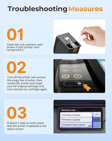 E-Z Ink 63XL Ink Cartridges Black and Color 3-Pack Replacement for HP Ink 63 for HP 63XL Ink Cartridge Combo Pack for Officejet 4650 3830 5255 5258 Envy 4520 4512 Deskjet 3630 3833 (2 Black, 1 Color) in Kuwait