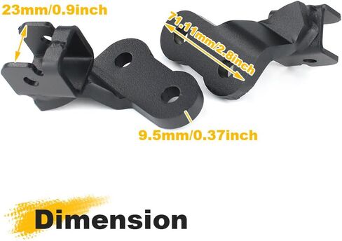 1'' Footpeg Lowering Mounts Fit for KLR650 2022 2023 2024 Foot peg and Control Lowering Kit in Saudi Arabia