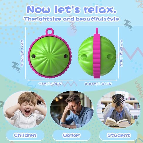 Fidget Toys Stress Balls for Kids, Sensory Ball Toys and Textured Silicone Slap Bracelets , Sensory Fidget Toys for Anxiety Relief, Autism ADHD Stress Relief Toy, Classroom Prize, Party Favors in Saudi Arabia