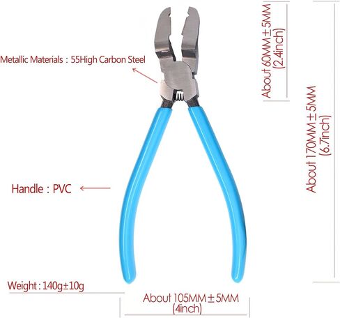 Mutipurpose Diagonal Cutting Pliers Wire Flush Cutters Car Push Retainer Rivet Trim Clip Pry Puller Clips Panel Assortments Puller-1pcs in Kuwait