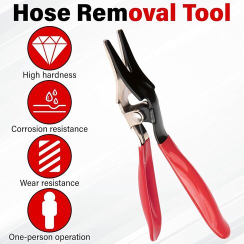Sixzoo Hose Removal Pliers, Hose Removal Tool, Car Hose Remover Pliers for Auto Fuel and Vacuum Line Tube, Separator Pliers for Marine Oil Vehicle Hose Pipes in Saudi Arabia