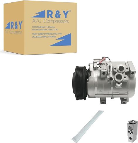 RYC Automotive Air Conditioning Compressor Kit KT B031 (Only Fits Toyota Sienna 3.3L 2006. Does Not Fits 2007 Toyota Sienna Models!) in Kuwait
