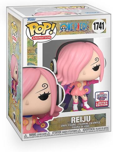 Epic Collectibles Pop Anime: One Piece - Reiju Limited Edition Exclusive Vinyl Figure Included with Box Protector Compatible for Funko in Kuwait
