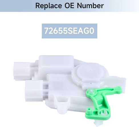 Door Lock Actuator, Replaces OEM# 72655-SEA-G01 & 72655SEAG01, Compatible with 2004-2008 Acura TL/TSX, Rear Left Passenger Side Door Latch Actuator Assembly in Saudi Arabia