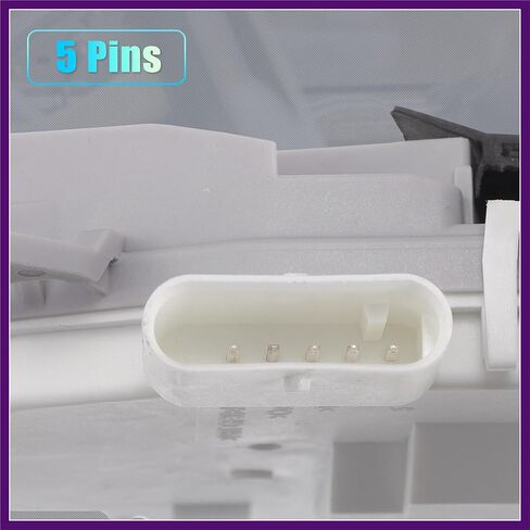 Rear Right Passenger Side Power Door Lock Actuator Motor for Audi A4 A5 A6 A7 A8 Q3 Q5 Q7 Door Latch Actuator Assembly No.8K0839016G/8K0839016D White Premium Fit Design in Kuwait