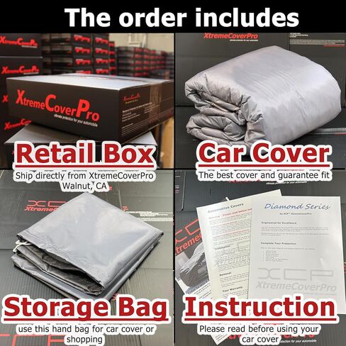 Car Cover fits 2000 2001 2002 2003 2004 2005 2006 2007 2008 Nissan Xterra XTREMECOVERPRO Diamond Series Grey in Kuwait