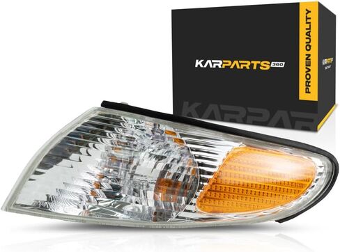 For 1999-2001 Toyota Solara Pair Driver and Passenger Side Turn Signal/Side Marker Light With Bulbs DOT Certified Included TO2520159 TO2521159 - Replaces 81620-06040 81610-06040 ; in Kuwait