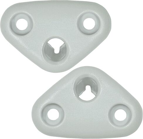 2PCS Sunvisor Bracket Repair Clip Compatible with Subaru Forester Impreza Crosstrek, Gray Visor Mount Replacement for Broken Sun Visor Bracket in Saudi Arabia