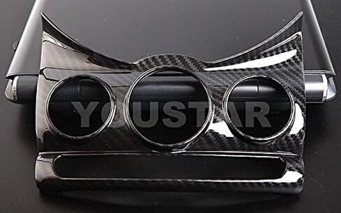 UNICUS Center Dashboard Console Cover 1x Compatible with Mini Cooper F55 F56 F57 Carbon Effect in Saudi Arabia