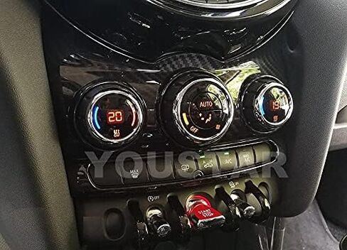 UNICUS Center Dashboard Console Cover 1x Compatible with Mini Cooper F55 F56 F57 Carbon Effect in Saudi Arabia