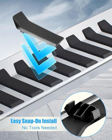 Running Board-Step Pad Grip Cover Fit for Ford F-150 2015-2022 with 6" Running Borad Replace FL3Z16491DA FL3Z16491DA FL3Z-16491-DA in Saudi Arabia