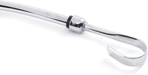 CFR Performance Steel Oil Pan Dipstick – Chrome Finish | Fits 1983–1993 Ford Mustang 427/460/7.5L Big Block Engines in Kuwait