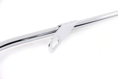 CFR Performance Steel Oil Pan Dipstick – Chrome Finish | Fits 1983–1993 Ford Mustang 427/460/7.5L Big Block Engines in Kuwait