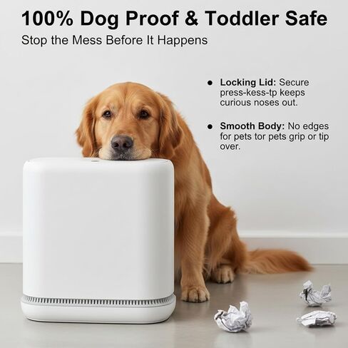 Automatic Motion Sensor Bathroom Trash Can with Lid, 3 Gallon Smart Garbage Can, Touchless Trash Can Slim Small Trash Bin Waterproof Wastebasket for Toilet Bedroom Office Kitchen Living Room RV in Saudi Arabia