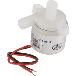 Jadeshay Mini Brushless Water Pump, 12V DC 6W Compact Low Noise, Ideal for Aquariums, Solar Systems, Medical Devices