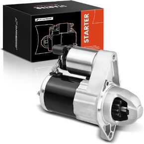 A-Premium Starter Motor Compatible with Chrysler 200 15-17 & Jeep Cherokee 14-19, Renegade 15-20 & Fiat 500X 16-18 & Ram ProMaster City 15-20, L4 2.4L, 12V 1.4KW 10 Teeth Clockwise, Replace# 410-48301