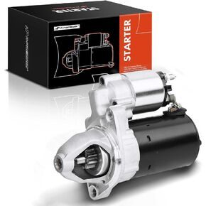 A-Premium Starter Motor Compatible with Mercedes-Benz C230 2003-2005 1.8L, C250 SLK250 2012-2015 1.8L, 12V 1.1KW 9 Teeth Clockwise, Replace# 0001107406, 0071510001, A0051513901, 944280203500,