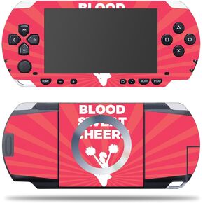 MightySkins Skin Compatible with Sony PSP – Blood Sweat Cheers | Protective, Durable, and Unique Vinyl Decal wrap Cover | Easy to Apply, Remove, and Change Styles | Made in The USA