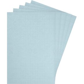 MECCANIXITY Dollhouse Floorboards 12 Inch x 8 Inch Dollhouse Wallpaper and Flooring Silk Pattern Sky Blue for Dollhouse Sand Table Model Accessories 5 Pcs