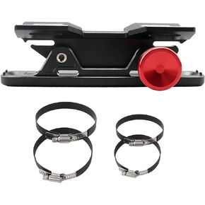 Car Fire Extinguisher Mount Bracket Aluminum Quick Release Roll Bar Fire Extinguisher Holder Mount Universal for Jeep Truck UTV ATV Semi