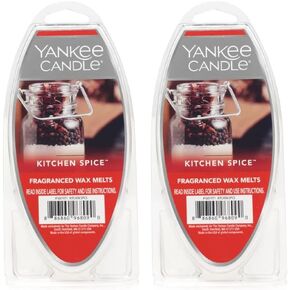 Yankee Candle Set of 2 Kitchen Spice Fragranced Wax Melts