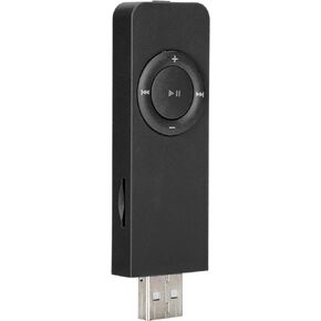Mp3 Player Clip On,Mp3 Player with Usbmp3 Mp4 Players,Mp3 Music Player Portable Music Media Mp3 Player with Lanyard for Listening to Musicblack(Black)