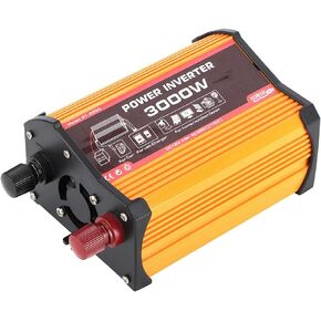 Automotive Power Converter Dual USB Car Power Inverter, Modified Sine Wave Car Power Adapter, 300W Power Inverter DC 10.5V-15V to 110V/220V Voltage Converter Modified Adapter