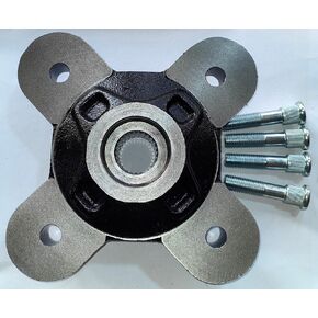 Front and Rear Axle Left & Right Wheel Hub 5139265-067 5138412-067 with Studs Replacement for 2014-2017 POLARIS RZR XP 4 1000 & XP Turbo 2016 2017 UTV