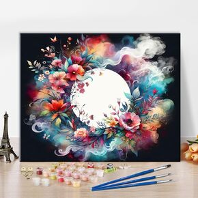 TUMOVO Space Paint by Numbers for Adults Beginner Astronaut DIY Acrylic Painting by Number for Adults Kids Football Paint by Number Craft for Home Wall Decor Frameless 16"x20"