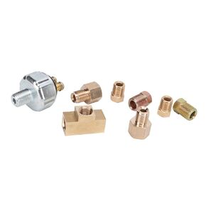 Hydraulic Brake Light Switch Kit Universal ABS Metal in Line for Car Modification