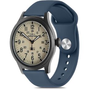 Meliya Bands Compatible with Timex Expedition Scout/Acadia 40mm, Expedition Camper/Weekender 38mm, 20mm Replacement Sport Strap for Expedition Scout 43/Digital CAT 39mm/Field 43mm/Rugged Core Analog Watch Men Women