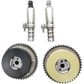 VVT Cam Phasers Timing Solenoid Valve Set for 06-14 Chevy Buick Pontiac Saturn 2.4L #917-270, 917-254, 12655420, 12655421