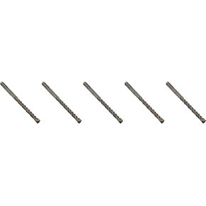 BOSCH HC2061B5 5-Pack 3/8 In. x 4 In. x 6 In. Bulldog SDS-Plus Rotary Hammer Bit, Grey