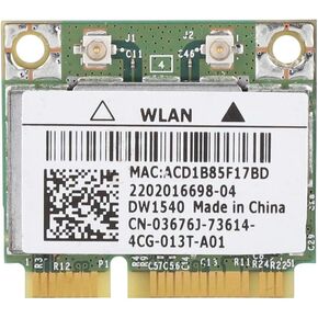 Dell Wireless DW1540 WiFi 802.11 a/b/g/n Half Height Mini PCI Express Card 3676J Broadcom BCM943228HM4L