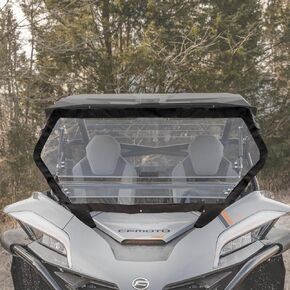 Zforce 950 Rear Windshield,Pvc Zforce 950 Soft Rear Window Compatible with CFMOTO Zforce 950 Sport 2020-2022,950 H.O. Sport 2022-2023,950 H.O. Ex 2022-2024 Accessories (Rear)